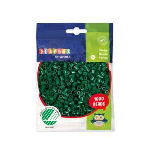 PlayBox 1000 darabos sötétzöld 5 mm-es midi vasalható gyöngy - Playbox