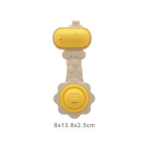 Zsiráfos bébi csörgő, baba játék, csörgő babáknak, baba zuhany ajándék, rágóka, baba biztonságos, 0+ hónapos, zsiráf csörgő, baba csörgő, baba játékok, baba ajándék, baba zuhany ajándék - Csörgő