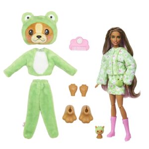 Barbie Cutie Reveal Puppe mit Frosch Kostüm und Zubehör - Mattel Baba