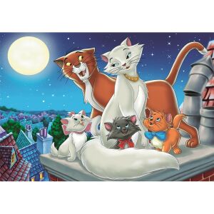 Puzzle Clementoni Disney Aristocats 30 de piese finalizat - Clementoni Puzzle