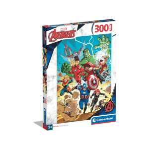 Marvel Bosszúállók 300 darabos Super puzzle a Clementonitól, Vasemberrel, Thorral, Hulkkal, Amerika Kapitánnyal és más hősökkel - Clementoni Puzzle