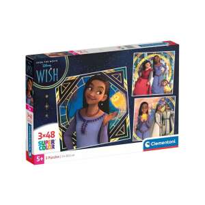 Clementoni Disney Wish Kirakós - 3x48 db Supercolor
