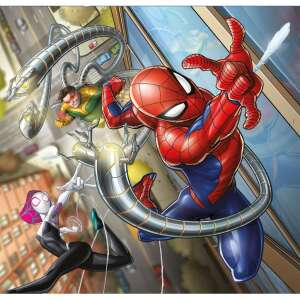 Puzzle Clementoni Spider-Man Supercolor, 3x48 piese, cu Spider-Man, Ghost-Spider și Doctor Octopus - Puzzle 3D & Puzzle cu burete
