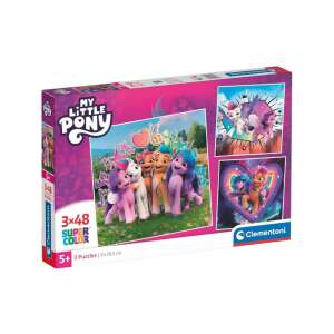 My Little Pony Supercolor Puzzle, 3 x 48 elementów, Clementoni - Puzzle i układanki