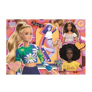Clementoni Barbie Supercolor 104-teiliges Puzzle mit verschiedenen Barbie-Figuren - Clementoni Puzzle