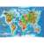 Puzzle Clementoni Harta Lumii Dinozaurilor - 180 piese asamblate