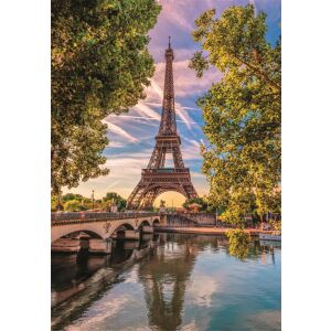 Clementoni Paris Sena Turnul Eiffel Puzzle 500 Piese - Clementoni Puzzle
