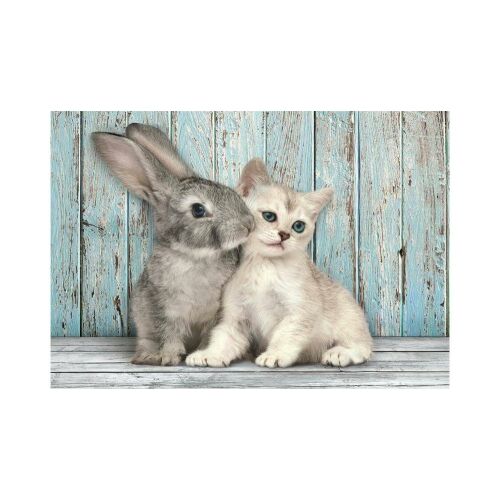 Ułożone puzzle Clementoni Cica i Nyuszi 500 elementów