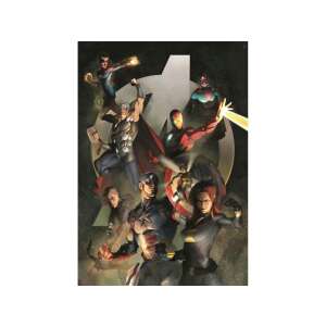Marvel Avengers 1000 elementów puzzle, z Kapitanem Ameryką, Iron Manem, Thorem, Czarną Wdową i wieloma innymi - Clementoni Puzzle