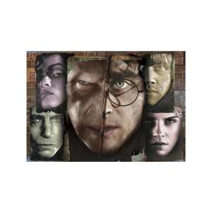 Harry Potter Puzzle 1000 elementów, 70x50cm, z Harrym Potterem i innymi postaciami ze świata czarodziejów - Clementoni Puzzle