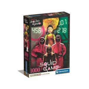 Squid Game 1000-teiliges Puzzle von Clementoni, mit Charakteren und Szenen aus der beliebten Netflix-Serie - Puzzle