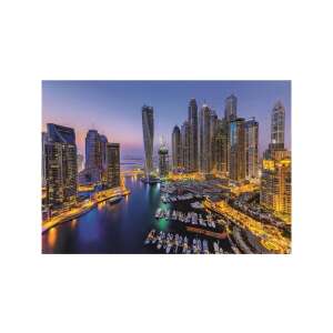 Dubai Skyline bei Nacht, 1000 Teile Puzzle von Clementoni - Puzzle & Rätsel