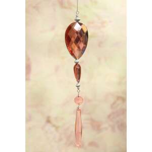 Elegáns Karácsonyfadísz - Rózsaszín - 21 cm