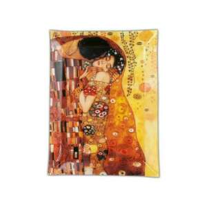 Klimt: A csók üvegtálca, 32x24cm - Tányér