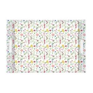 R2S.300MFLO Atmosphere Meadow Flowers műanyag tálca, 49x34cm - Tálca