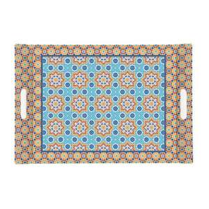 Atmosphere Marrakech műanyag tálca fogantyúkkal, 49x34cm - Tálca