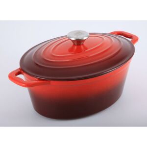 Carl Schmidt Sohn Xanten cast iron duck roaster, 4L capacity, red enamel finish - Carl Schmidt Sohn