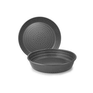 Ibili Crous perforated baking pan, 24x4 cm, grey - Baking Mold