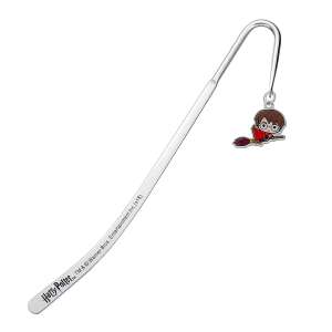 Harry Potter silver bookmark with Harry Potter on a broomstick - Book