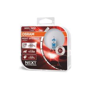 Set becuri auto Osram Night Breaker Laser Next Generation H11, 12V 55W, ambalat - Osram Becuri auto