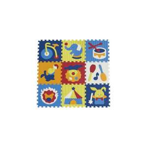 Babygreat Puzzle Mat Wonderful Circus 92x92 cm 97453366 - Baby Gyms & Play Mat and Foam Puzzle