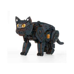EWA Pisică Neagră 3D Puzzle din Lemn, 508 piese, model asamblat - Puzzle 3D