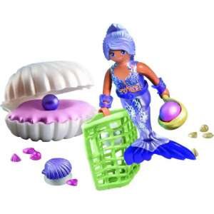 Playmobil Princess Magic Sirenă cu scoică de perlă şi plasă - Jocuri creative și de construcție
