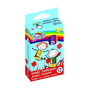 Zsírkréta FIORELLO Jumbo háromszög alakú 12db-os készlet 97463028 - Rajzeszköz