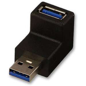 Adapter USB Lindy USB - USB Czarny  (71261) 97463321 - Konwerter USB