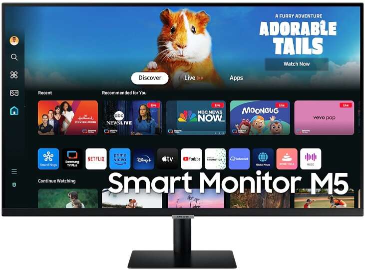 SAMSUNG 27" LS27DM500EUXDU M50D FHD VA 16:9 4ms smart monitor