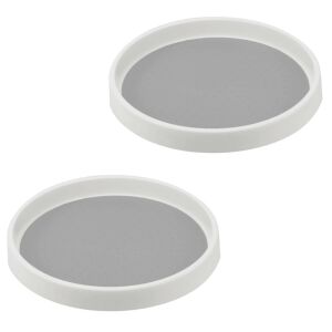 Set de două organizatoare rotative pentru depozitare - Rafturi de depozitare pentru bucătărie