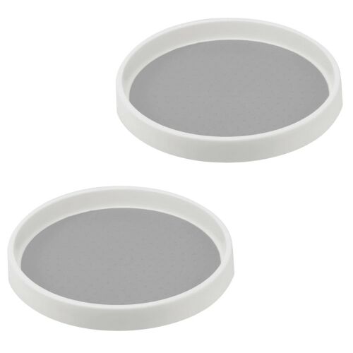 Set of two rotating storage organizers