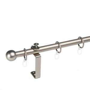 Fém Függönyrúd - Matt Nikkel - 16 mm - 200 cm