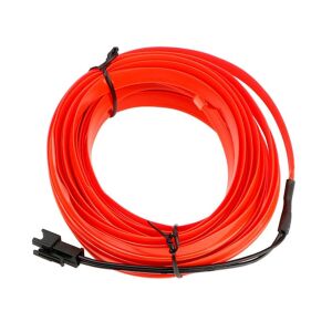 5 méteres piros LED szalag autóba vagy motorra szivargyújtó csatlakozóval - Prolight