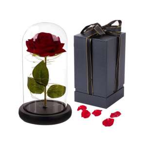 Ewige Rose im Glas rot LED Geschenk für Frauen zu Anlässen 106533884 - Kunst & Hobby