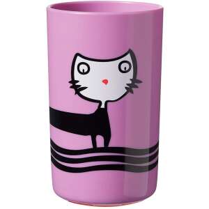 Tommee Tippee No Knock felboríthatatlan itatópohár, 12 hónapos kortól, BPA mentes, lila színű, macskás mintával - Tommee Tippee