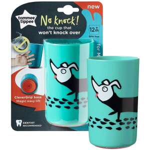 Tommee Tippee No Knock 12 hó+ Türkiz színű felboríthatatlan itatópohár CleverGrip alappal, BPA mentes, Fogorvos által ajánlott - Tommee Tippee