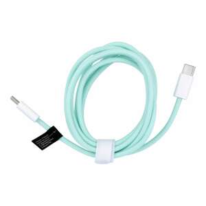 Grünes geflochtenes USB-C auf USB-C Kabel, 1 Meter, 60W Schnellladung - OEM USB-Kabel