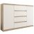 Komód R140-S4 Sonoma Mix komód 4 fiókkal és 2 ajtóval