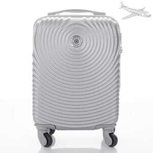 LEONARDO DA VINCI silver cabin suitcase with 4 wheels - Suitcase