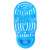 Lábmosó papucs tapadókorongokkal a stabilitásért, az alsó oldal látható