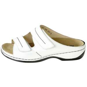 Berkemann Daria weiße Damen-Slipper mit verstellbaren Riemen - Mode & Kleidung