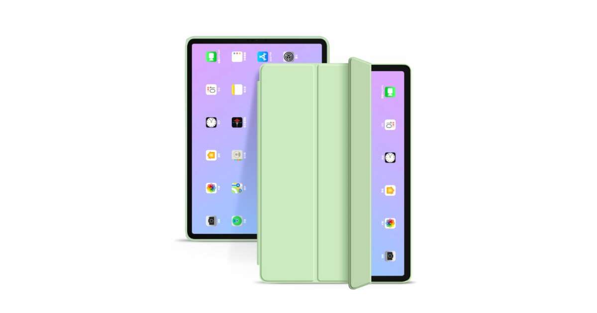 Tablettok iPad Air 6 (2024, 11 coll) kaktusz zöld smart case tablet