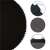 Springos 14ft Trampolin-Sprungmatte, schwarz, 88 Haken, Collage