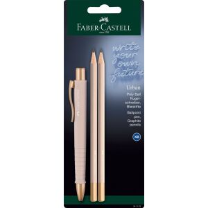 Faber-Castell Poly Ball Pastellrosa Stift- und Bleistiftset, 3 Stück - Stifte & Bleistifte