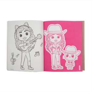 Gabby's Dollhouse Felt Art & Coloring Book, featuring Gabby and her cat friends - Canenco