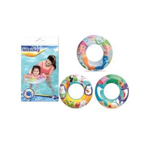 Bestway 51 cm aufblasbarer Schwimmring für Kinder, erhältlich in Meerjungfrau, Pinguin und Delfin Designs - Schwimmreifen für Kinder