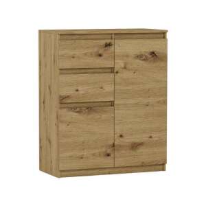 Chest of Drawers with 2 Drawers and 2 Doors S2 - Artisan Oak 97502977 - Nonbrand Dresser