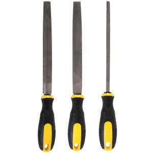 Top Master Pro File Set, 3 pcs, Wooden Handle, 200 mm 97517011 - Hand Saw