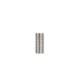 Neodymium Cylinder Magnet Set, 8 x 2 mm, 10 pieces, Geko G02428 97517607 - Tool holder